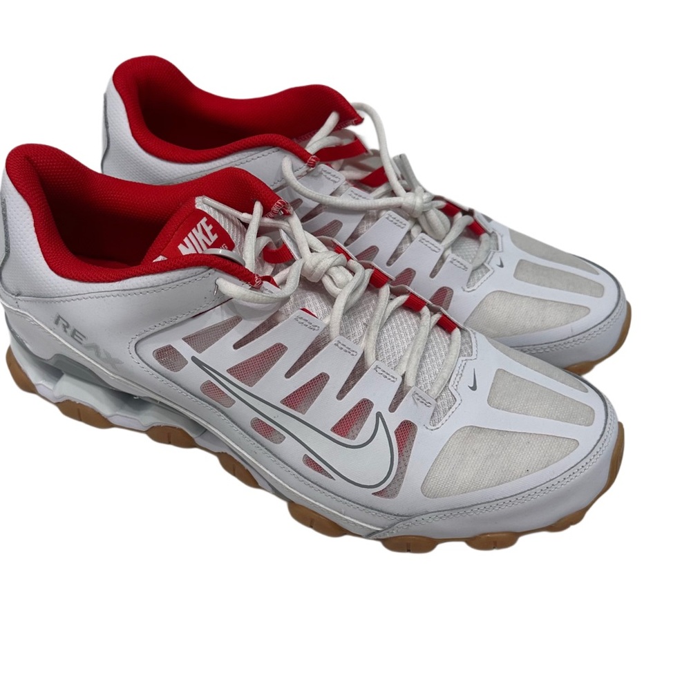 Nike Reax 8 TR Mesh White Wolf Grey Red 621716-103 Mens 13 NWOB - Picture 6 of 6